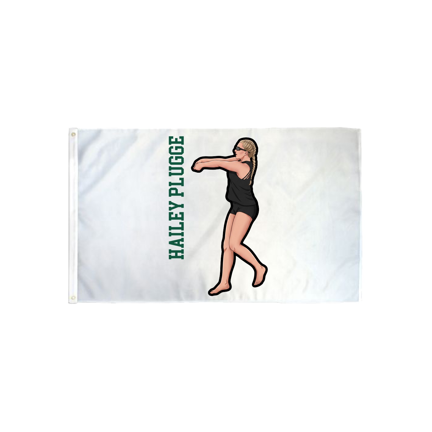 3x5 Flag — Name Vertical in Classic