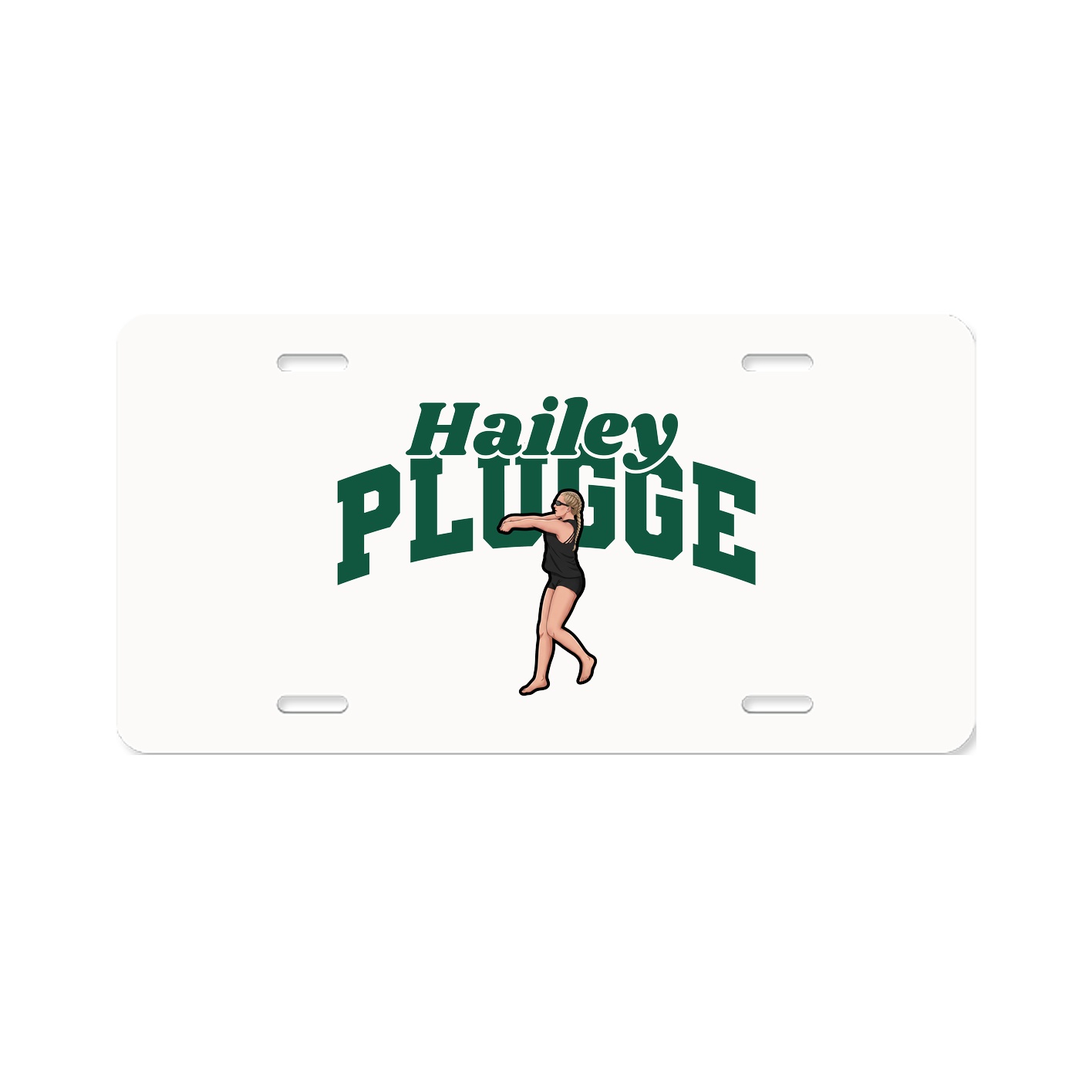 License Plate — Signature Arch in Classic