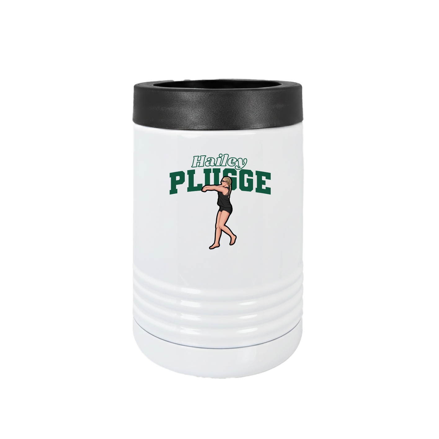 Beverage Holder — Name Arch in White