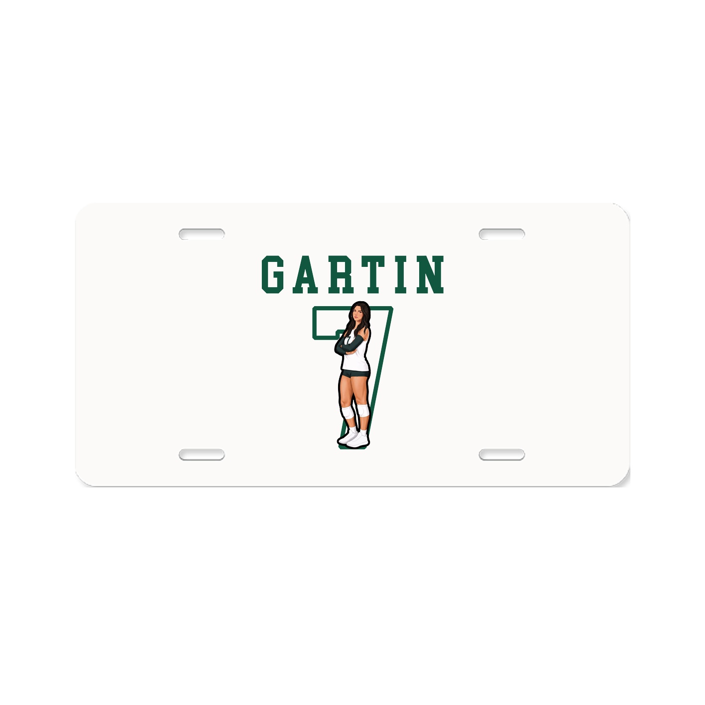 License Plate — Shirsey in Classic
