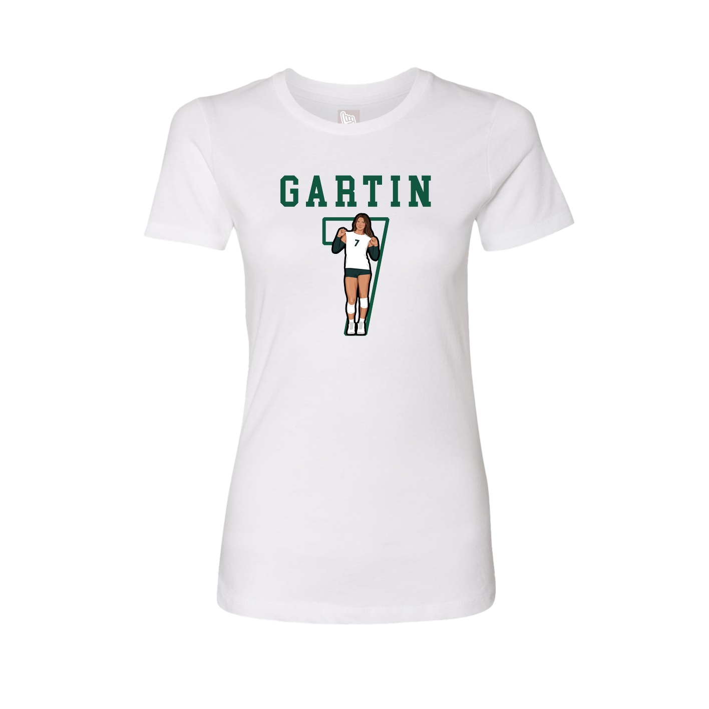 Fitted Women's Tee — Shirsey in White