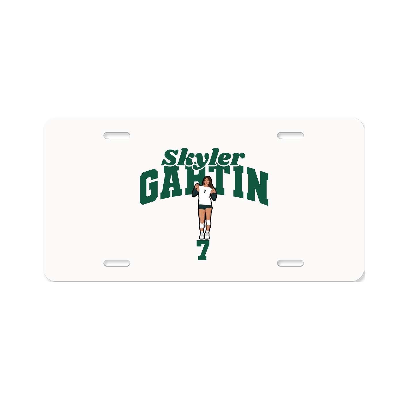 License Plate — Signature Arch in Classic