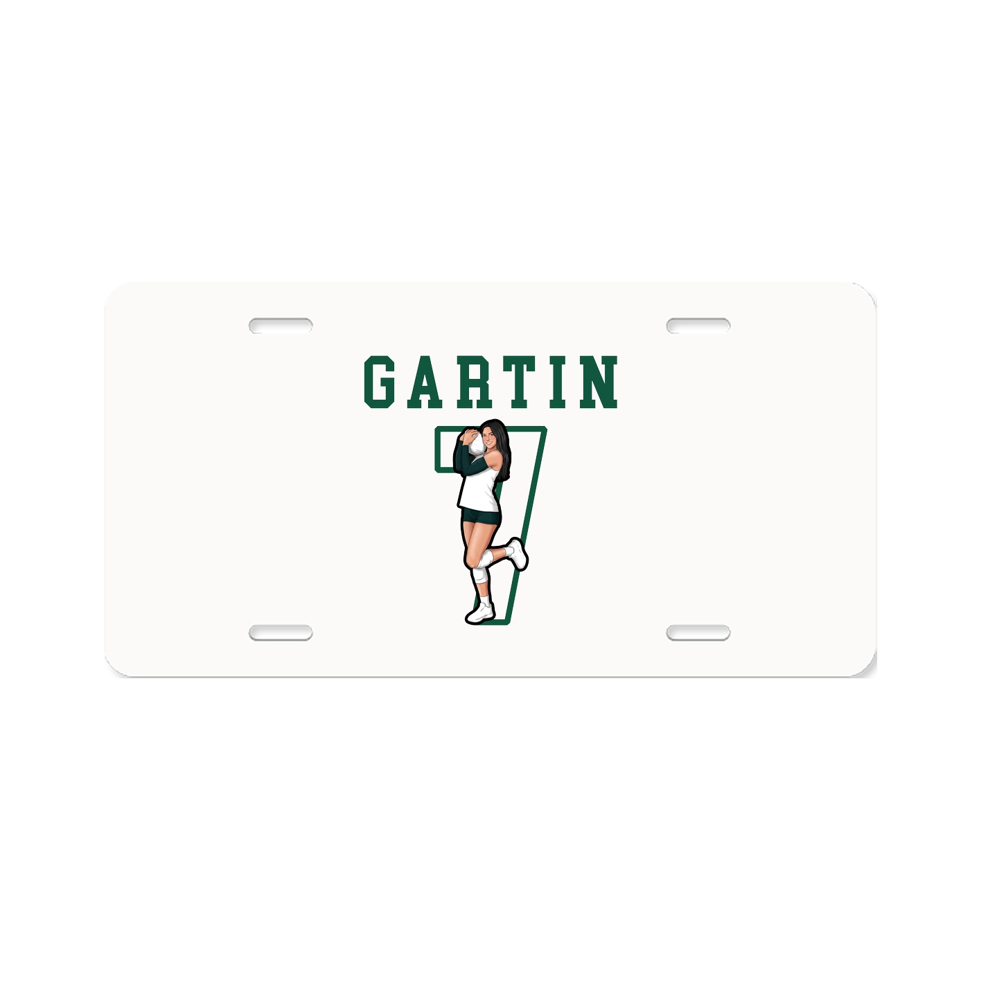 License Plate — Shirsey in Classic