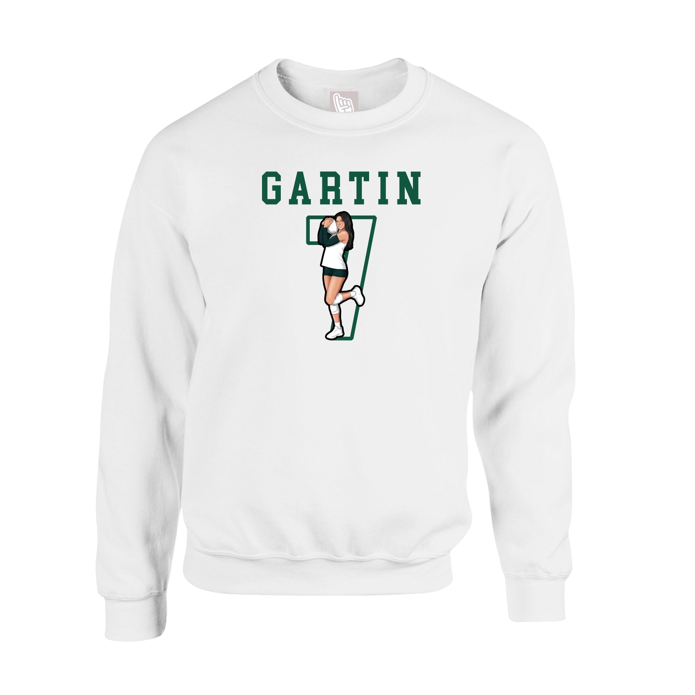 Fleece Crew — Shirsey in White
