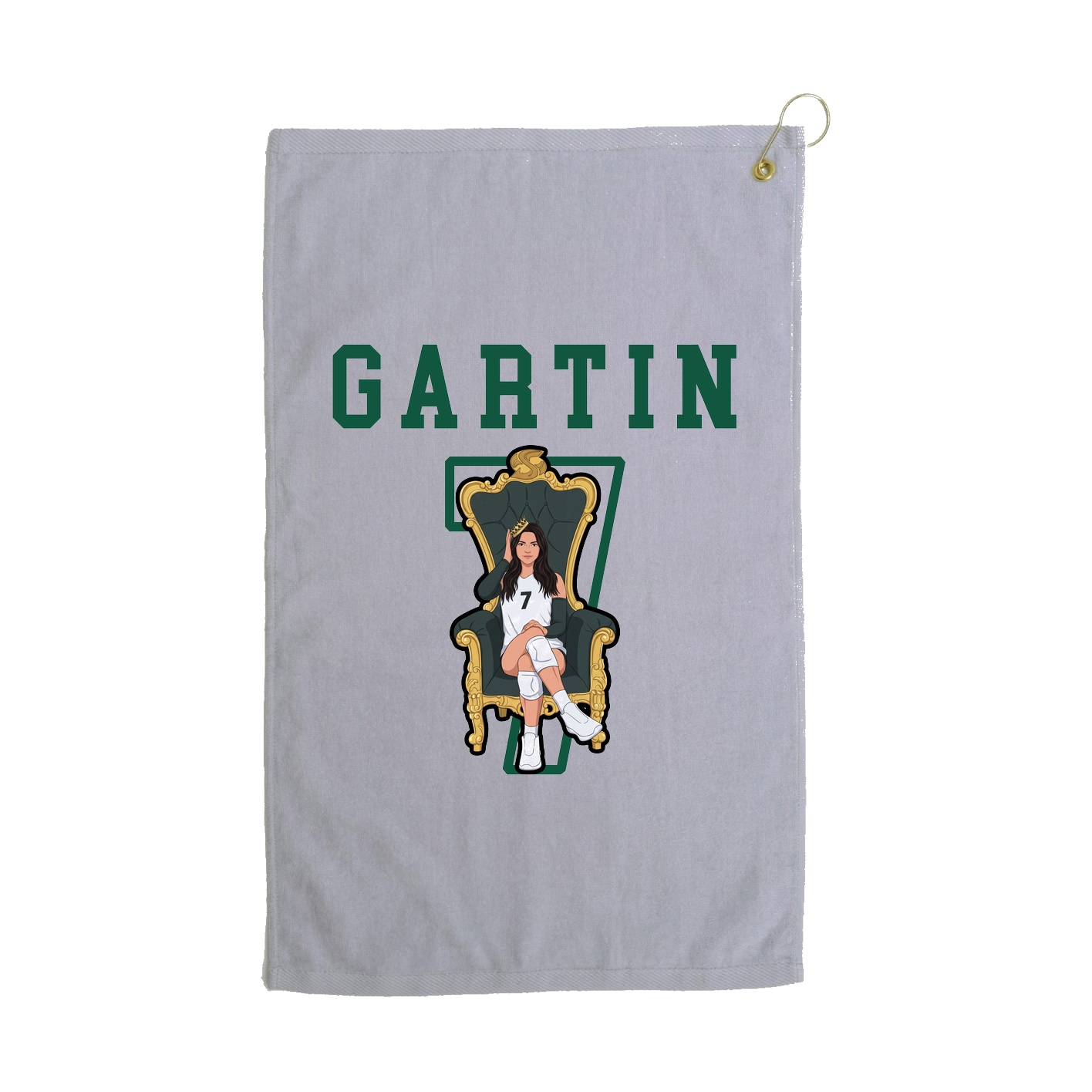 Golf Towel — Shirsey in Grey