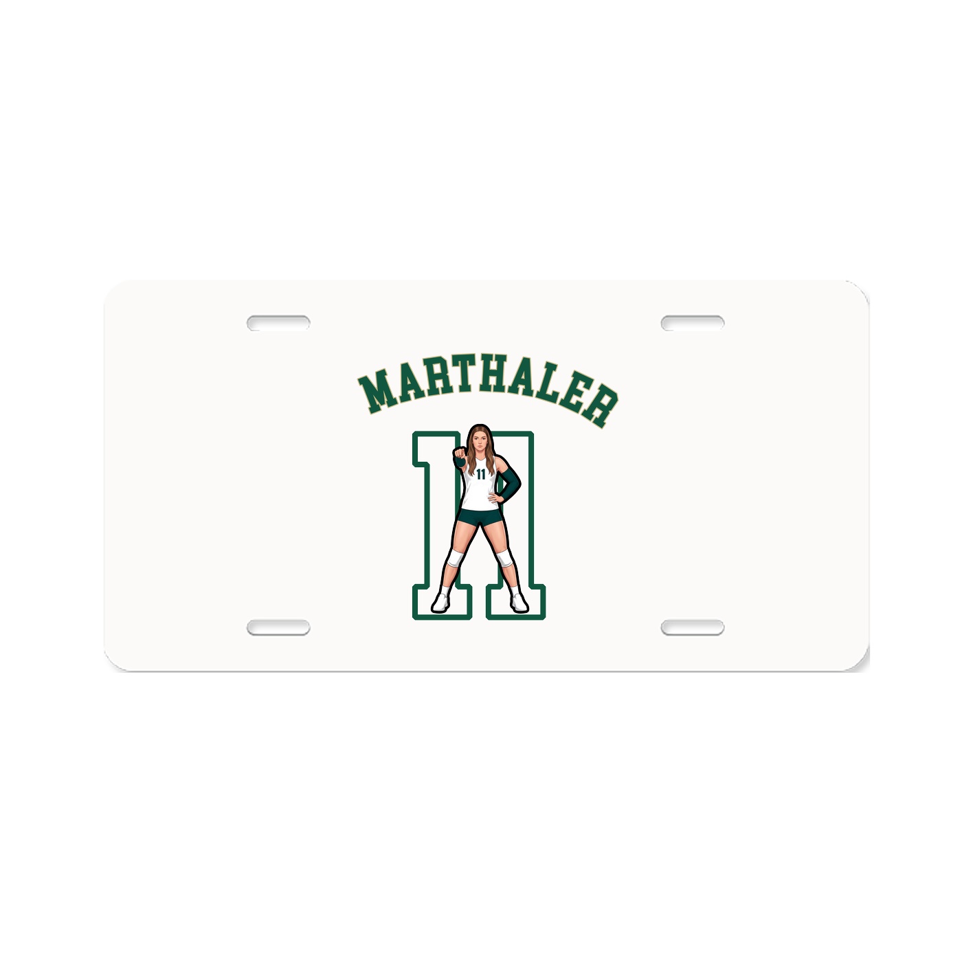 License Plate — Shirsey Arch in Classic