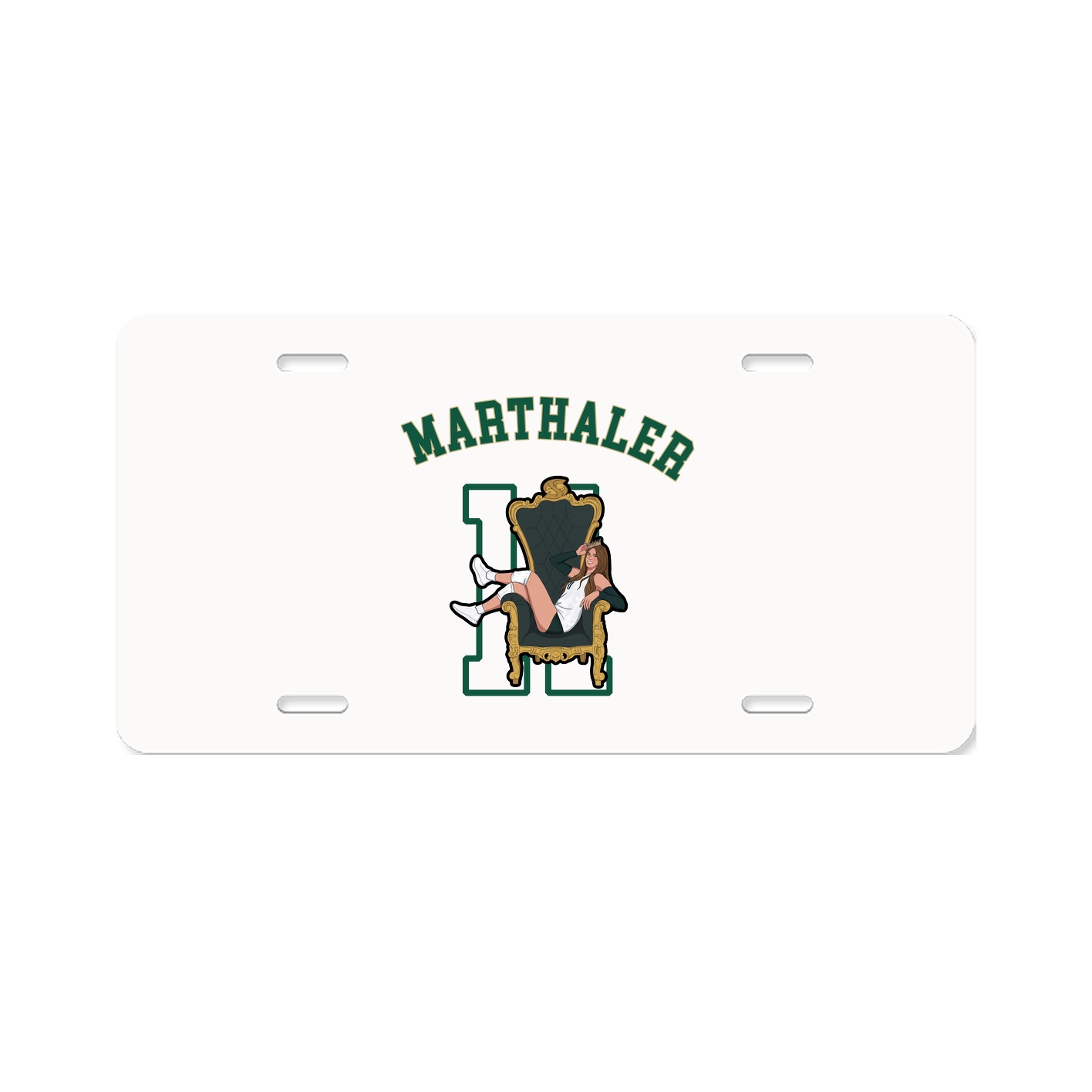 License Plate — Shirsey Arch in Classic