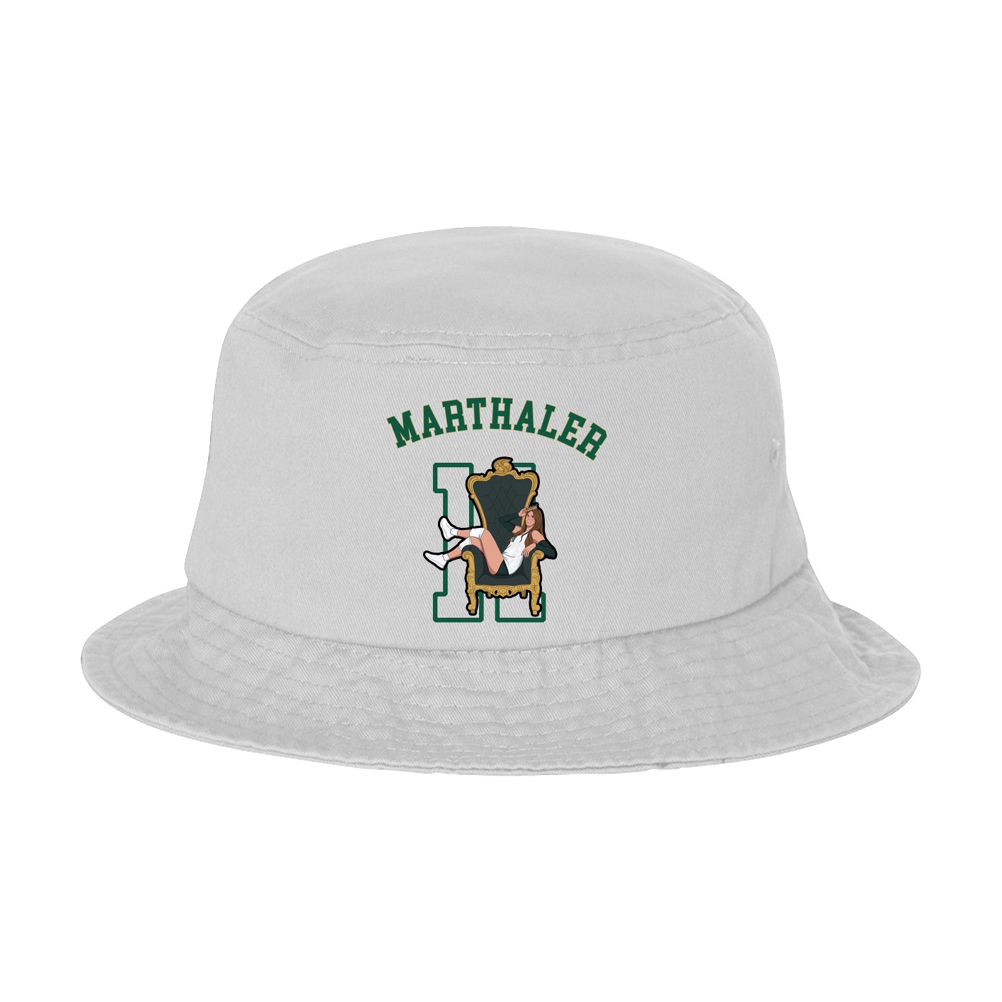 Bucket Cap — Shirsey Arch in White
