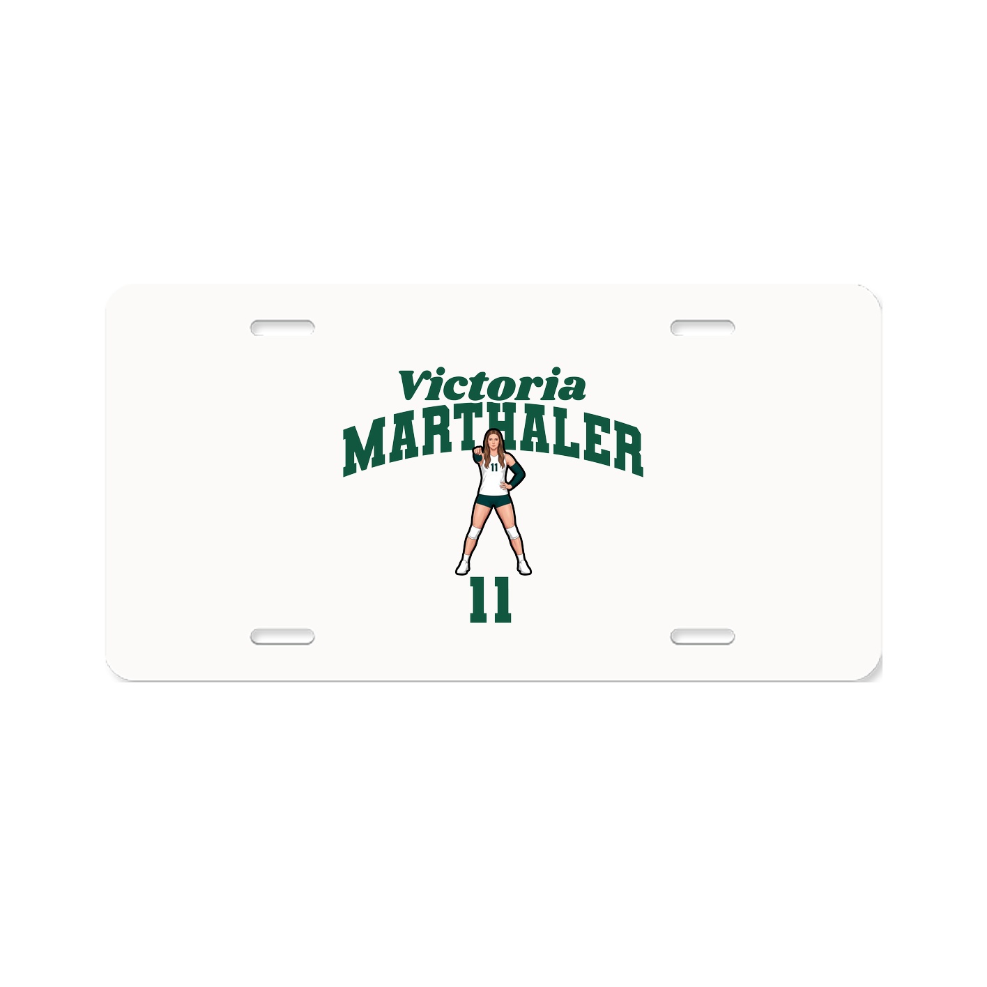 License Plate — Signature Arch in Classic