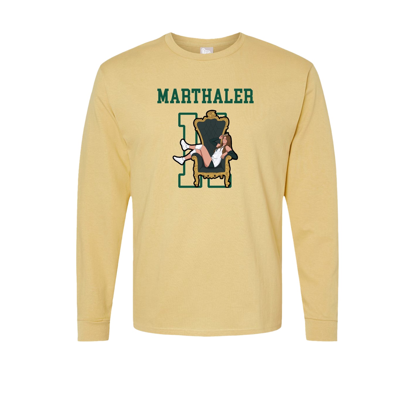 Long Sleeve Tee — Shirsey in Vegas Gold