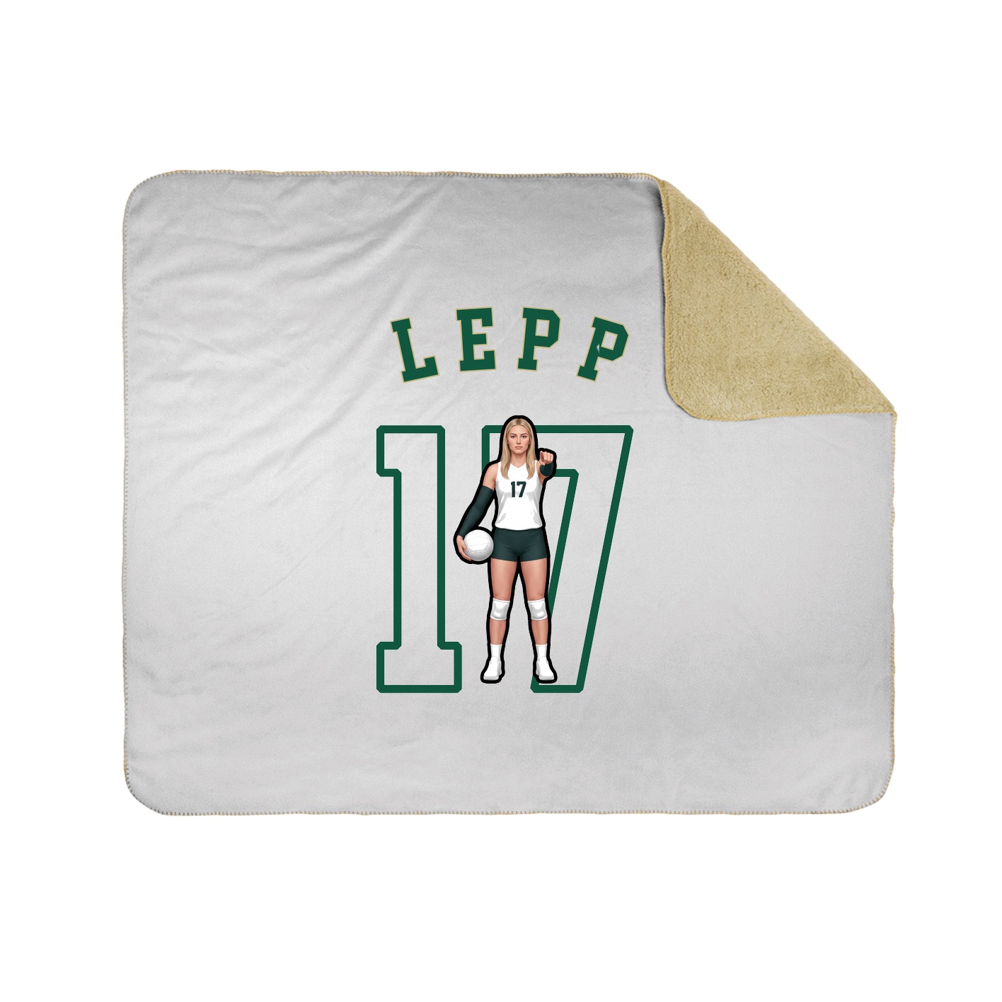 Throw Blanket — Shirsey Arch in White