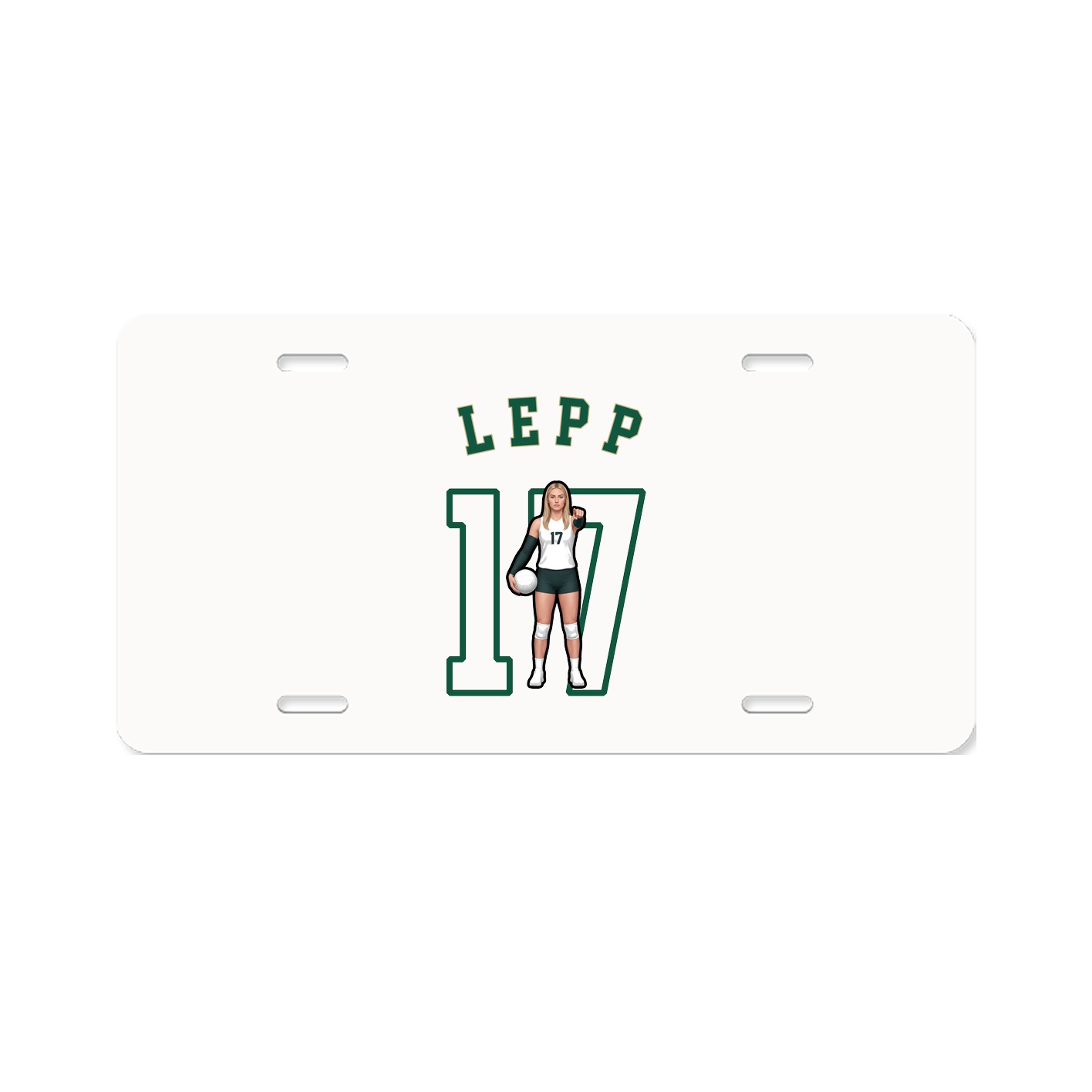 License Plate — Shirsey Arch in Classic