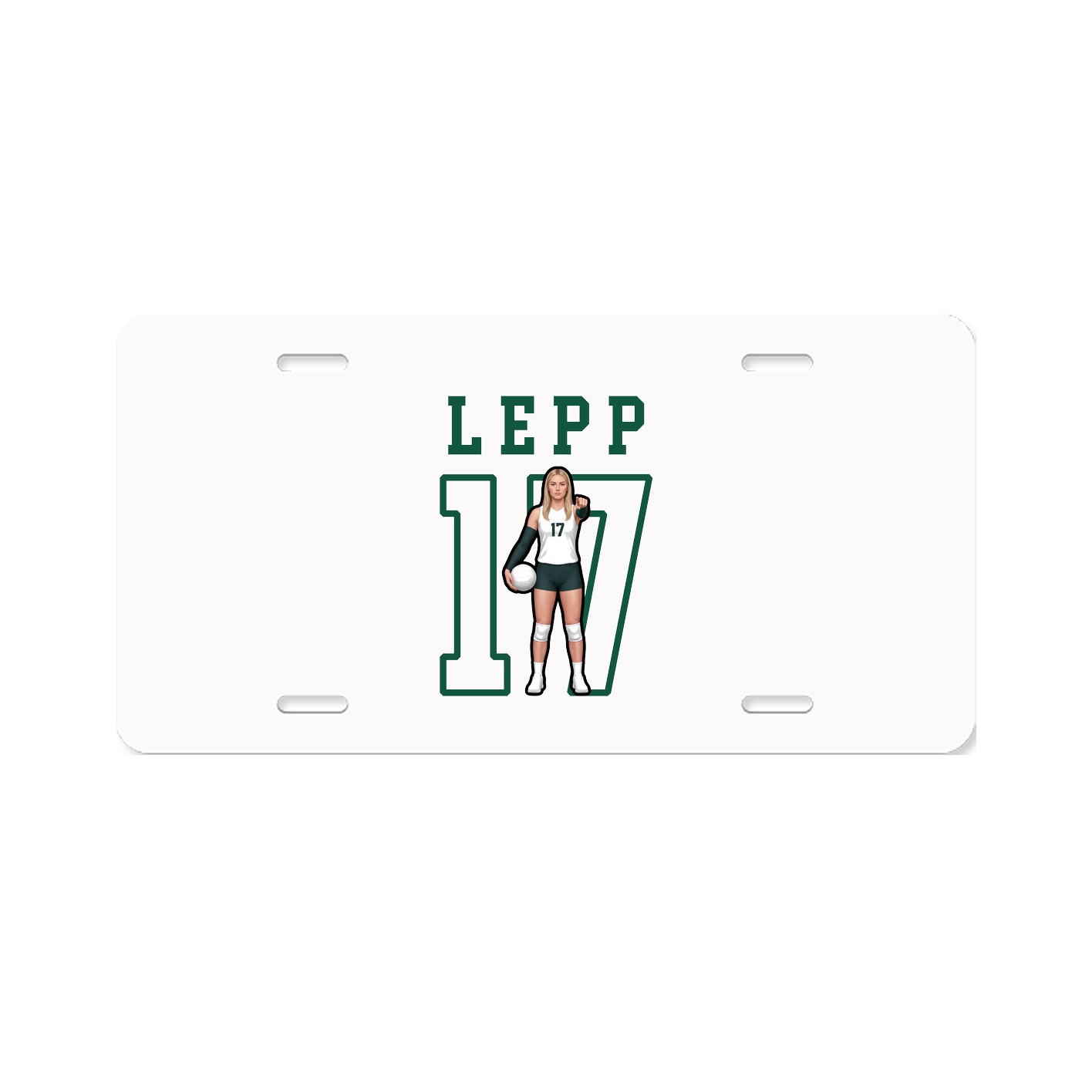 License Plate — Shirsey in Classic