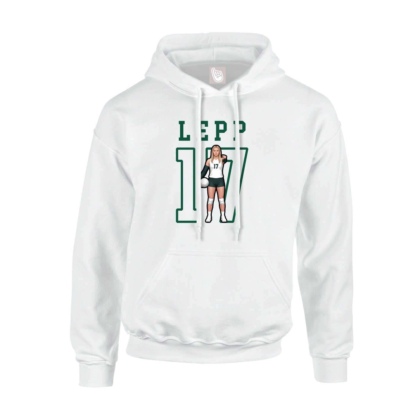 Youth Hoodie — Shirsey in White