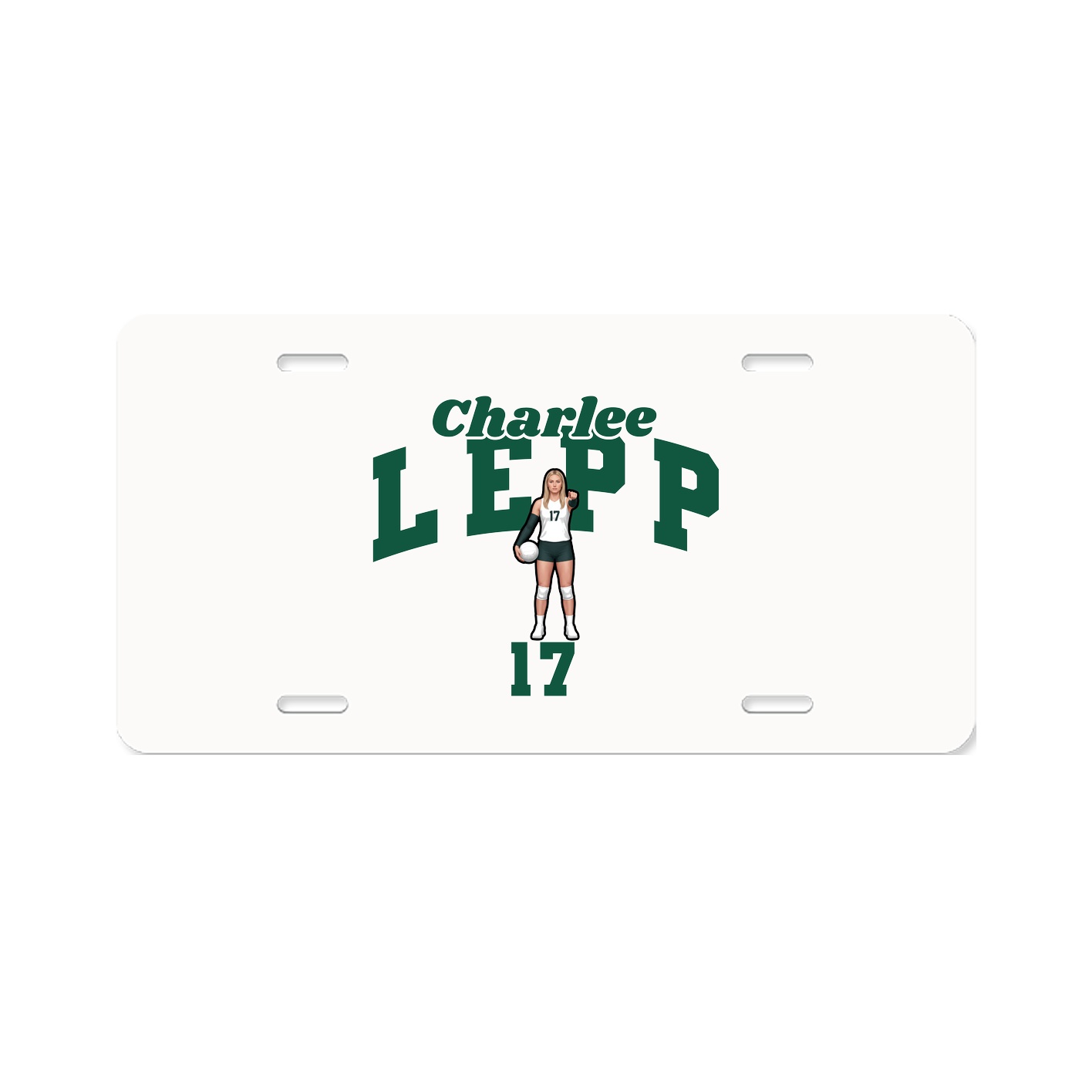 License Plate — Signature Arch in Classic
