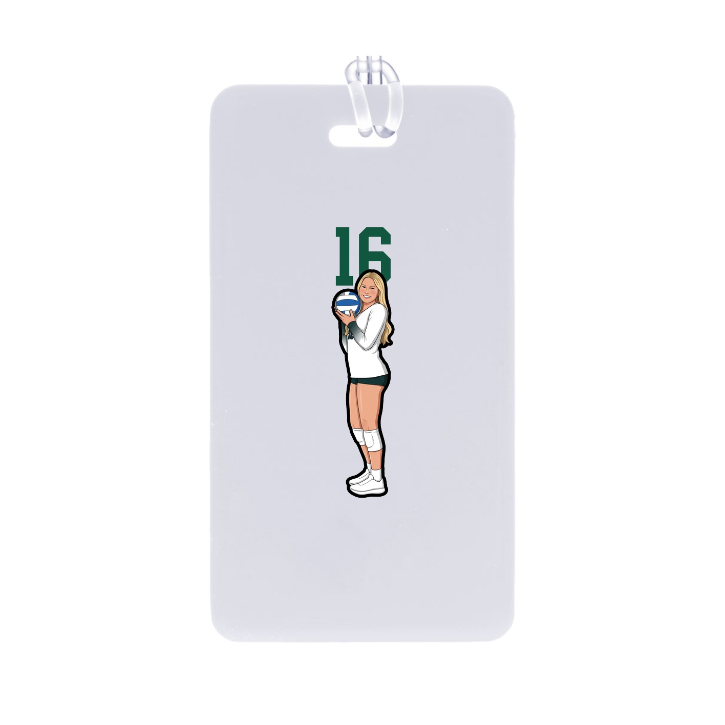Bag Tag — Number Top in Classic