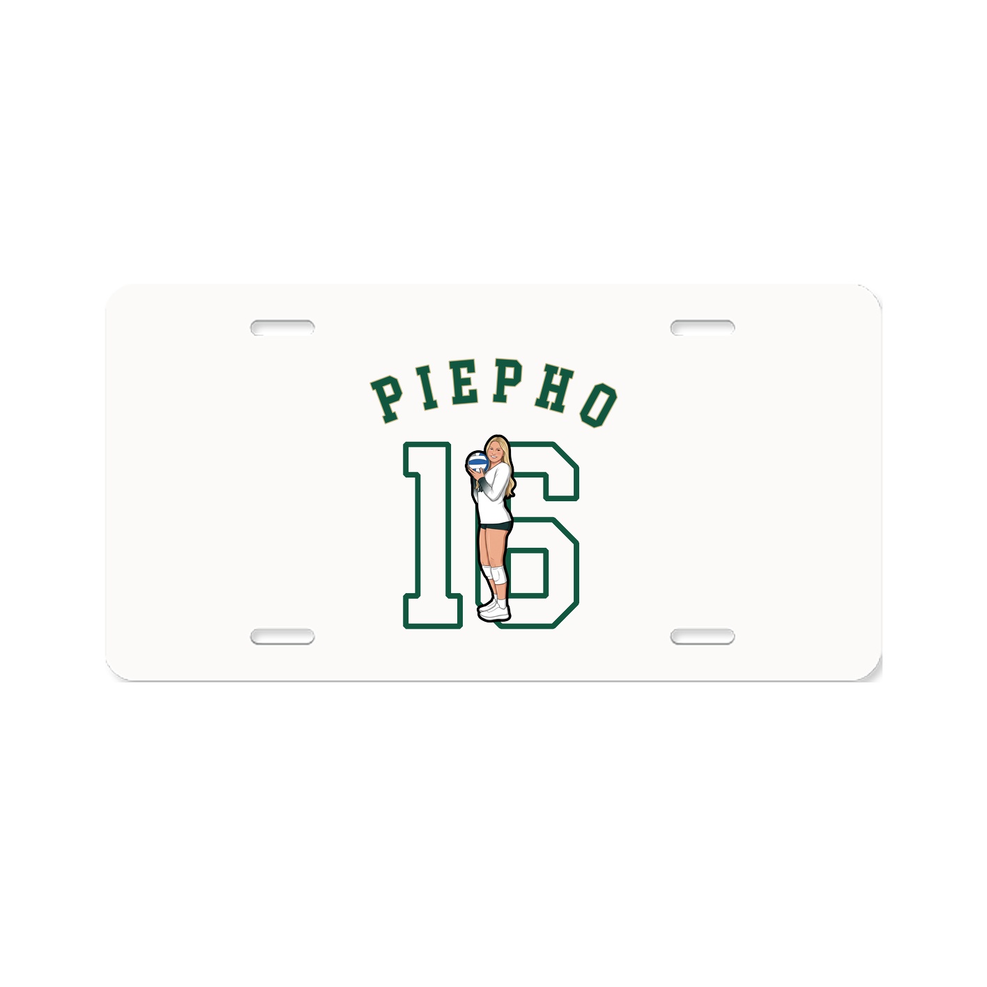 License Plate — Shirsey Arch in Classic
