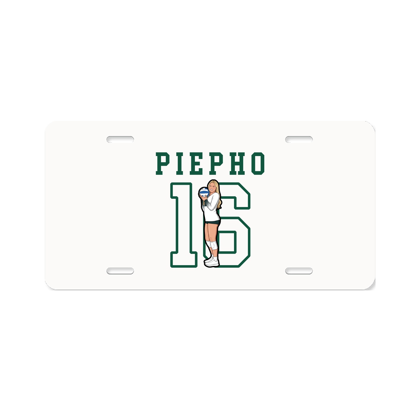 License Plate — Shirsey in Classic