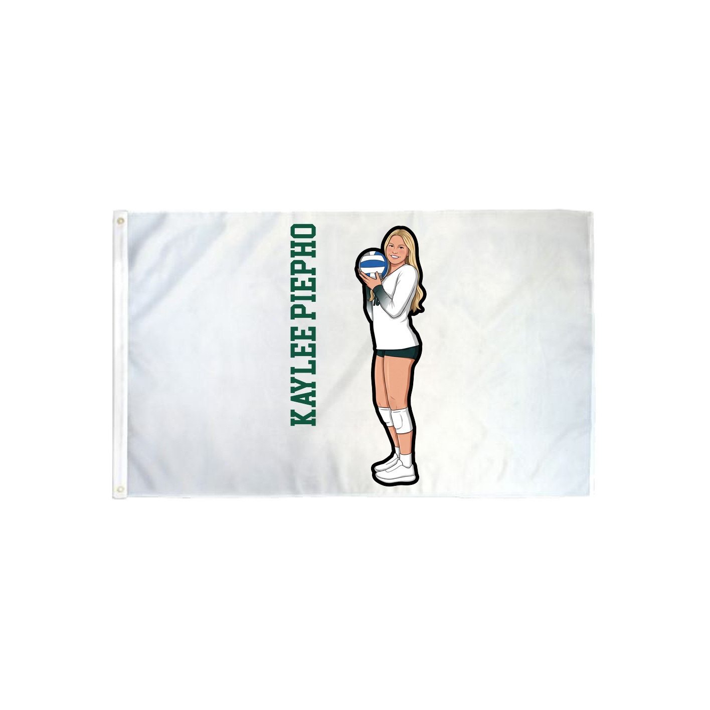 3x5 Flag — Name Vertical in Classic