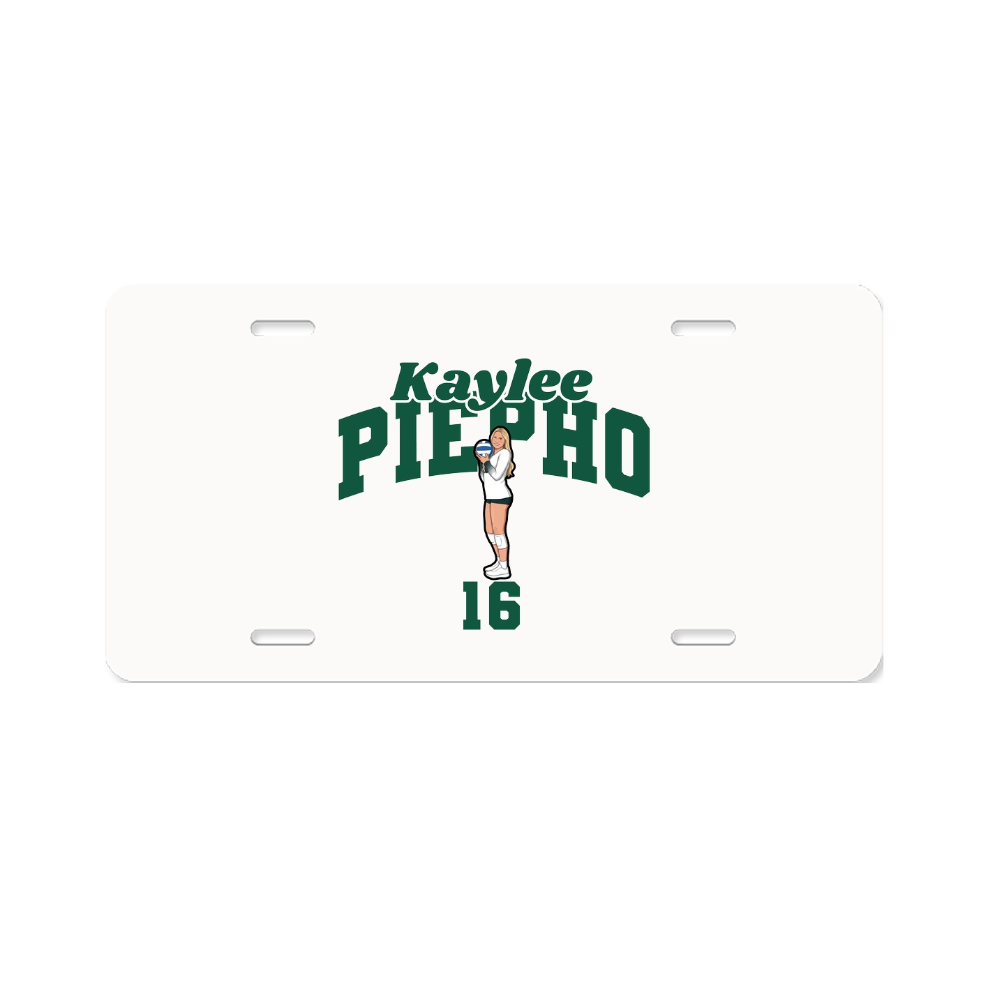 License Plate — Signature Arch in Classic