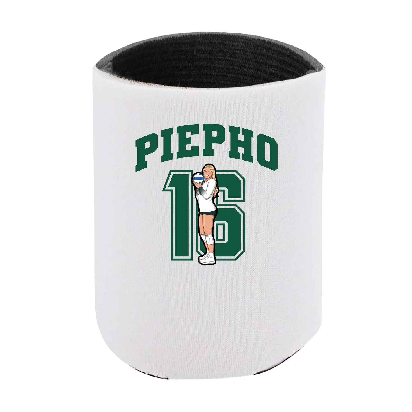 Can Holder — Number in White