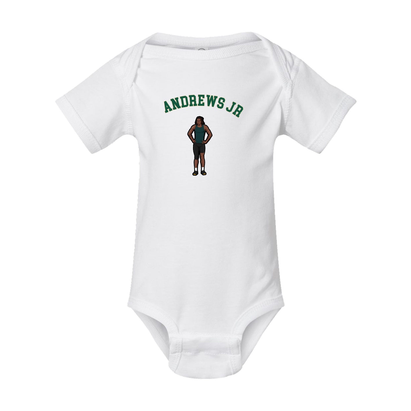 Baby Onesie — Shirsey Arch in White