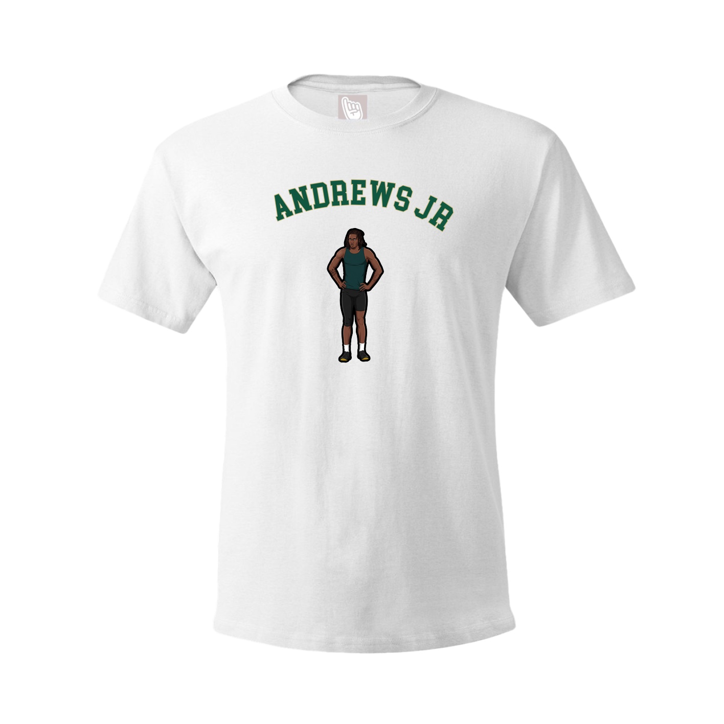 Youth Tee — Shirsey Arch in White