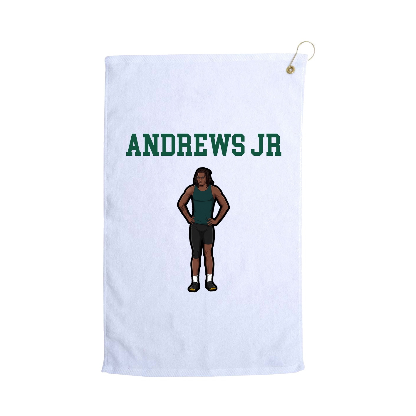 Golf Towel — Shirsey in White