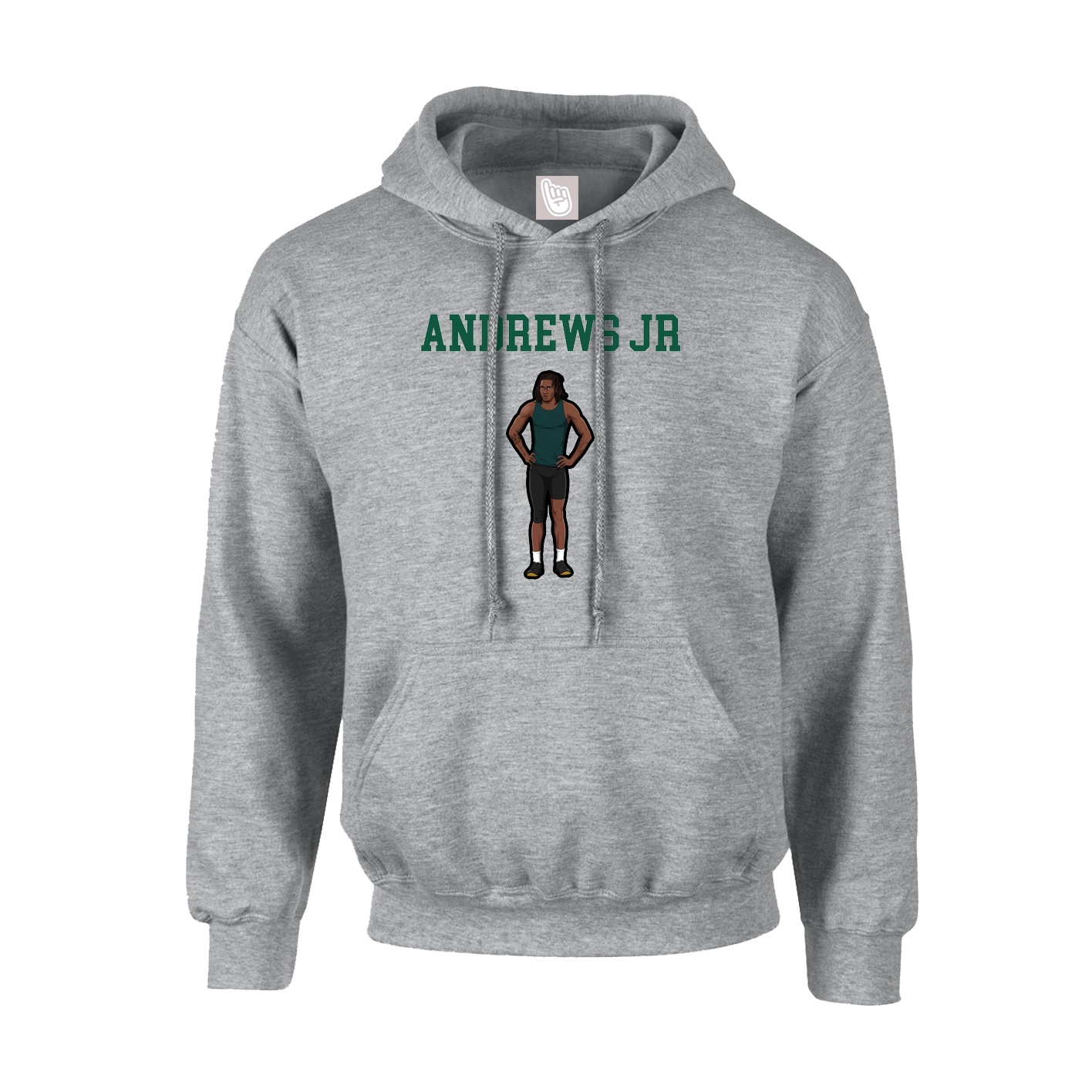 Hoodie — Shirsey in Grey