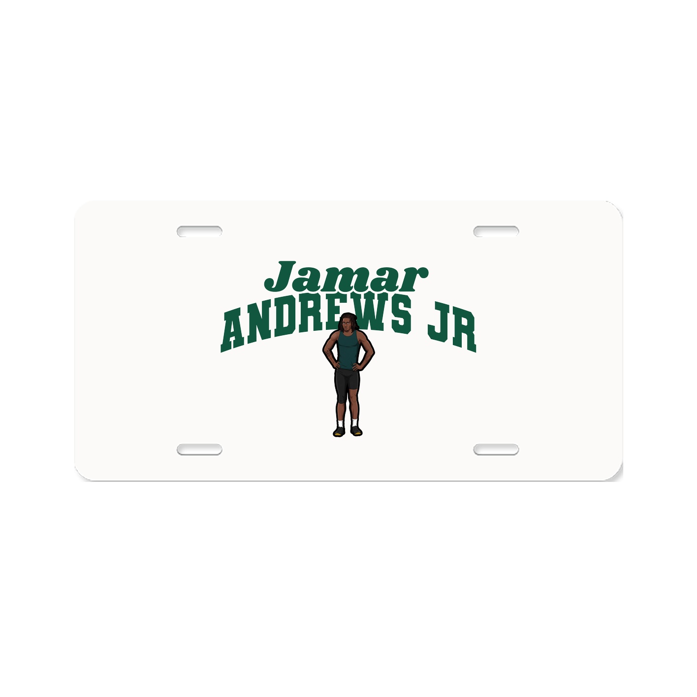 License Plate — Signature Arch in Classic