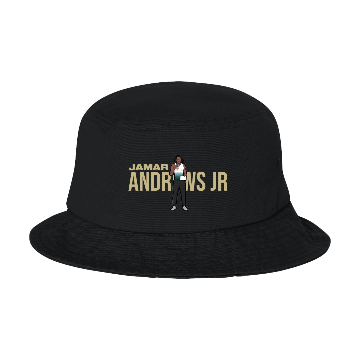 Bucket Cap — Player Name in Black