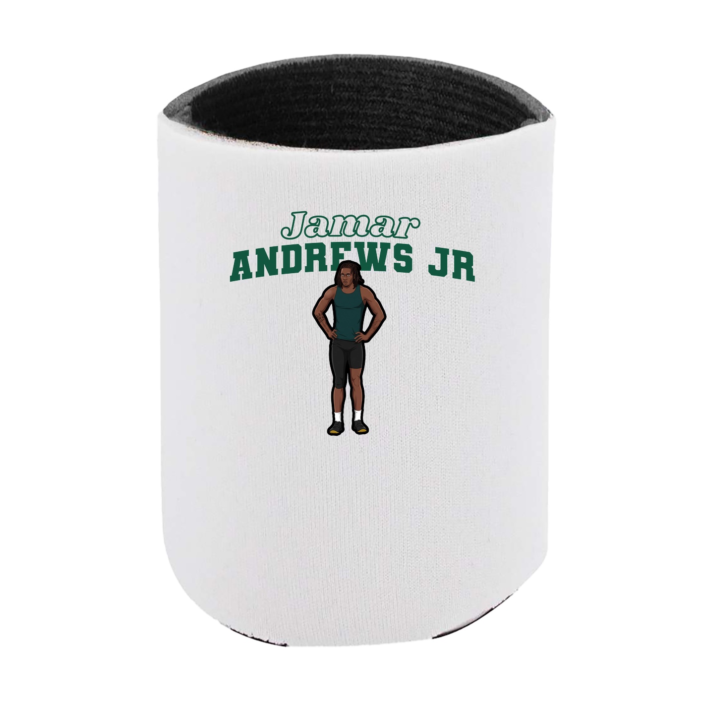 Can Holder — Name Arch in White