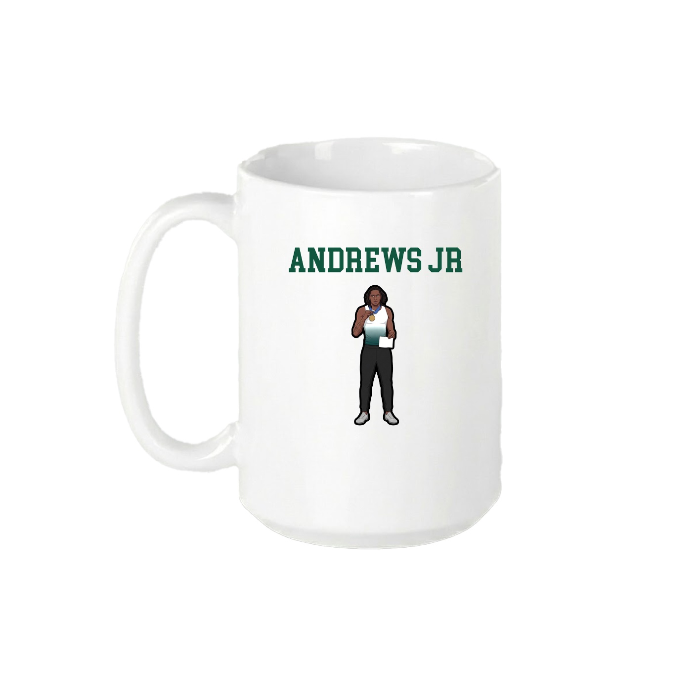 15oz Coffee Mug — Shirsey in White