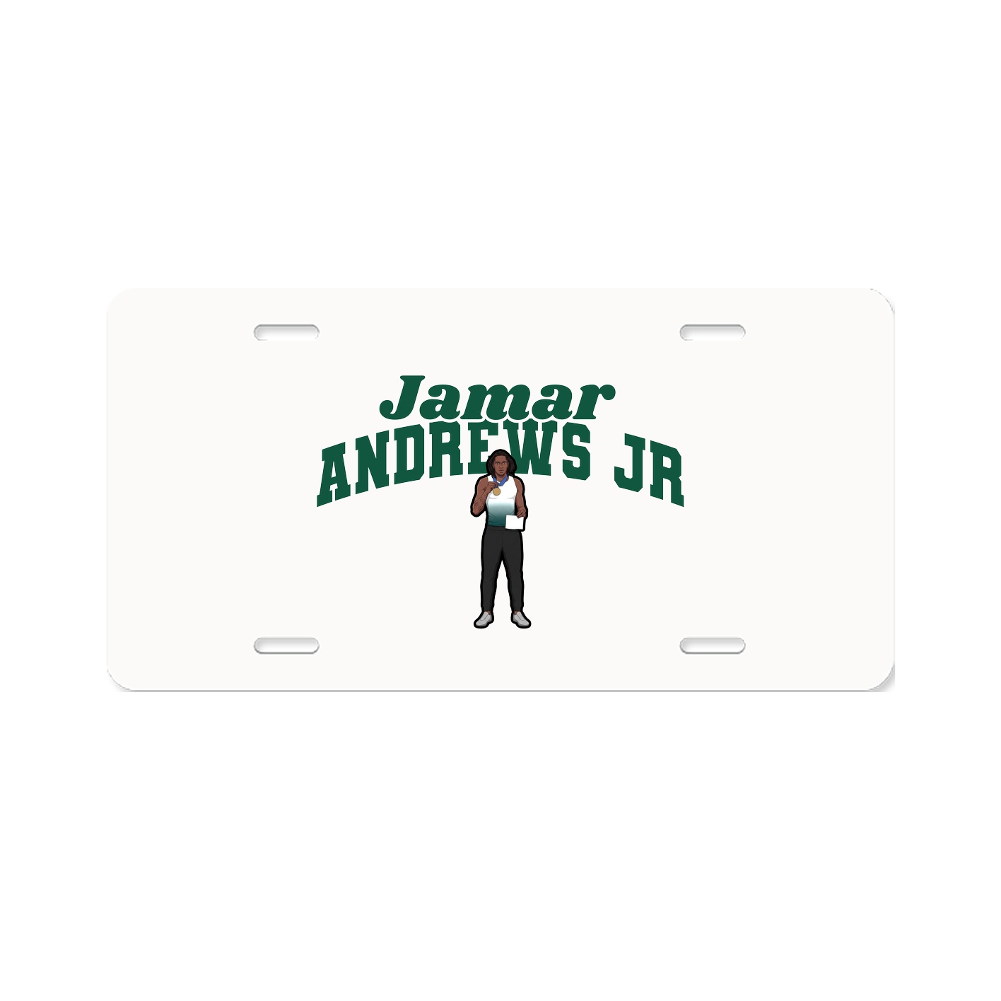 License Plate — Signature Arch in Classic