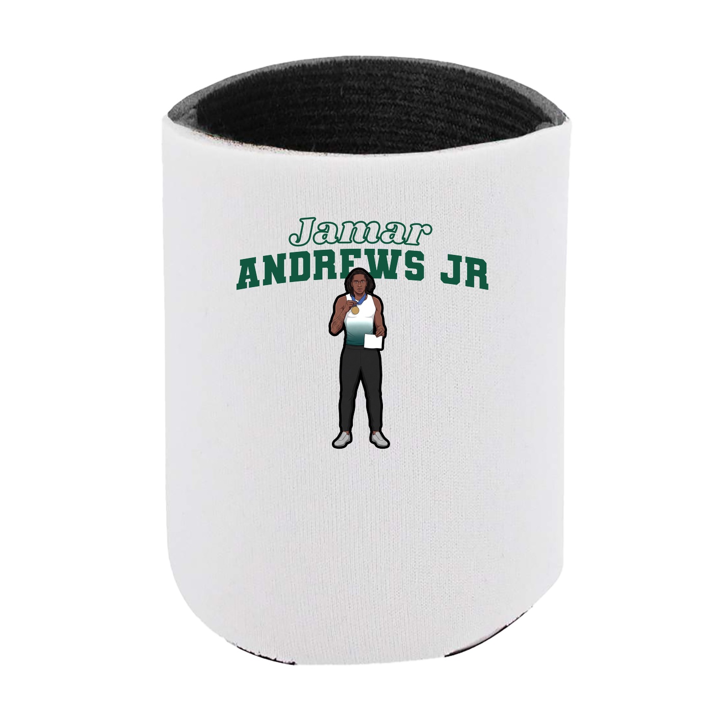 Can Holder — Name Arch in White