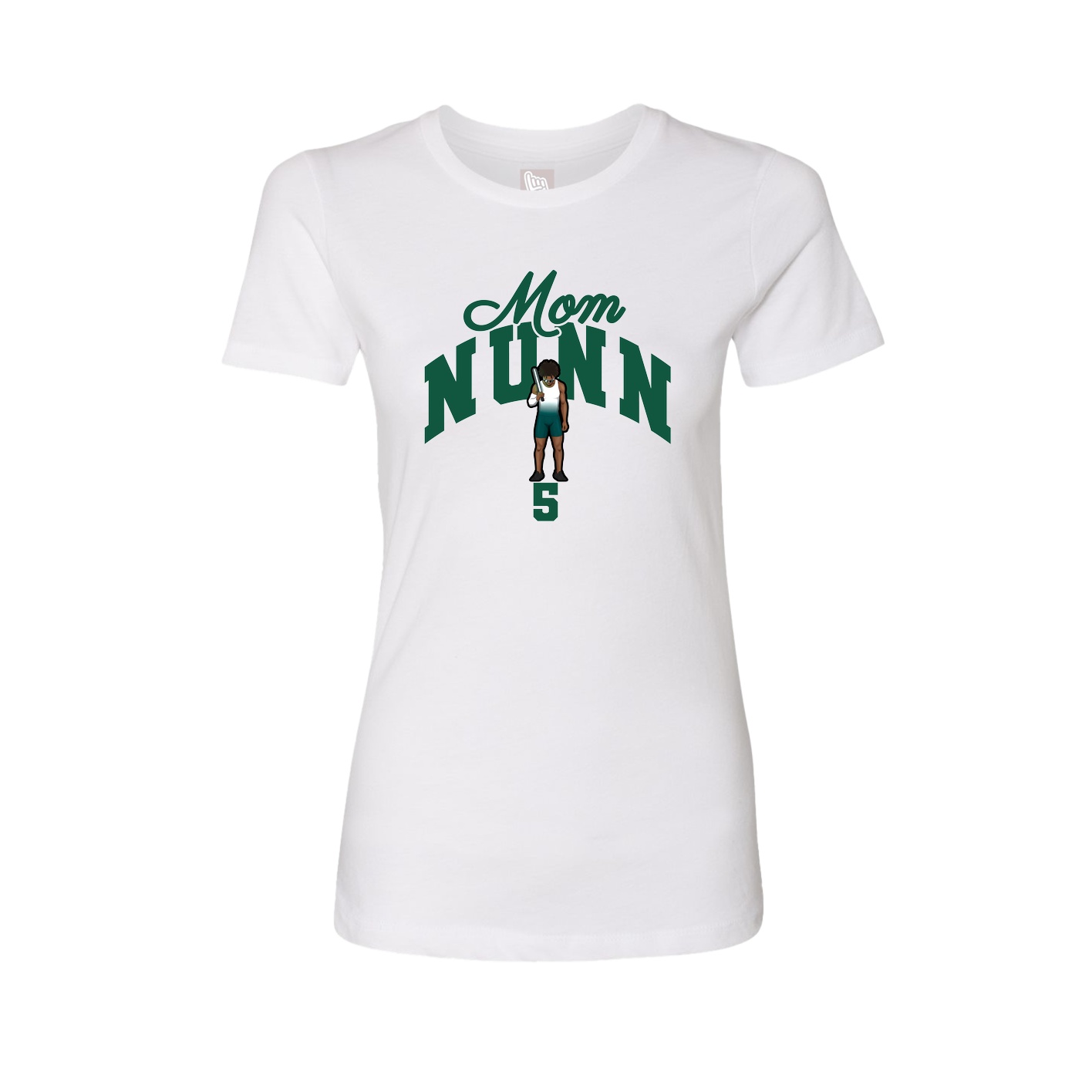 Womens Tee — Mothers Day Arch in White