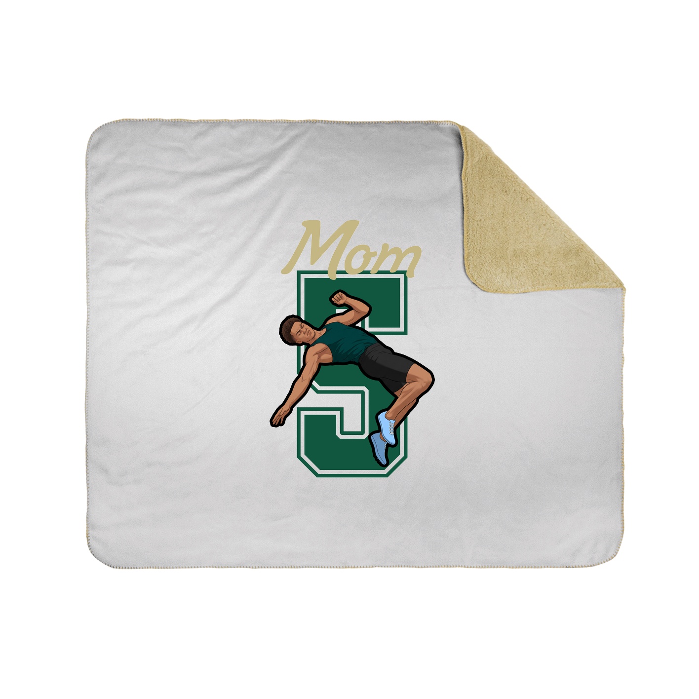 Throw Blanket — Mothers Day Shirsey in White