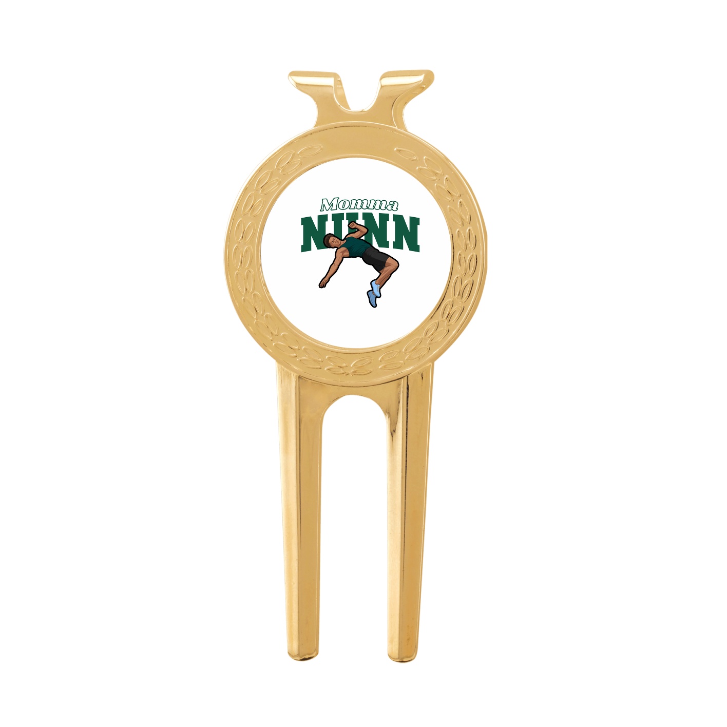 Divot Tool with Ball Marker — Mothers Day Block in Classic