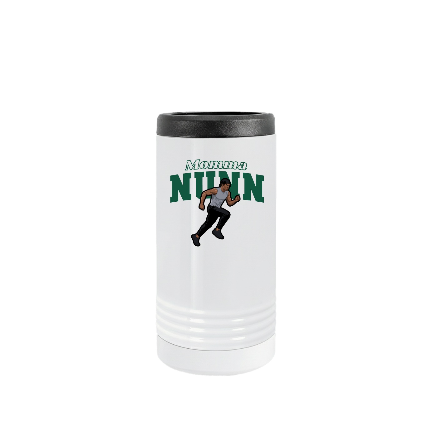 Slim Beverage Holder — Mothers Day Block in White