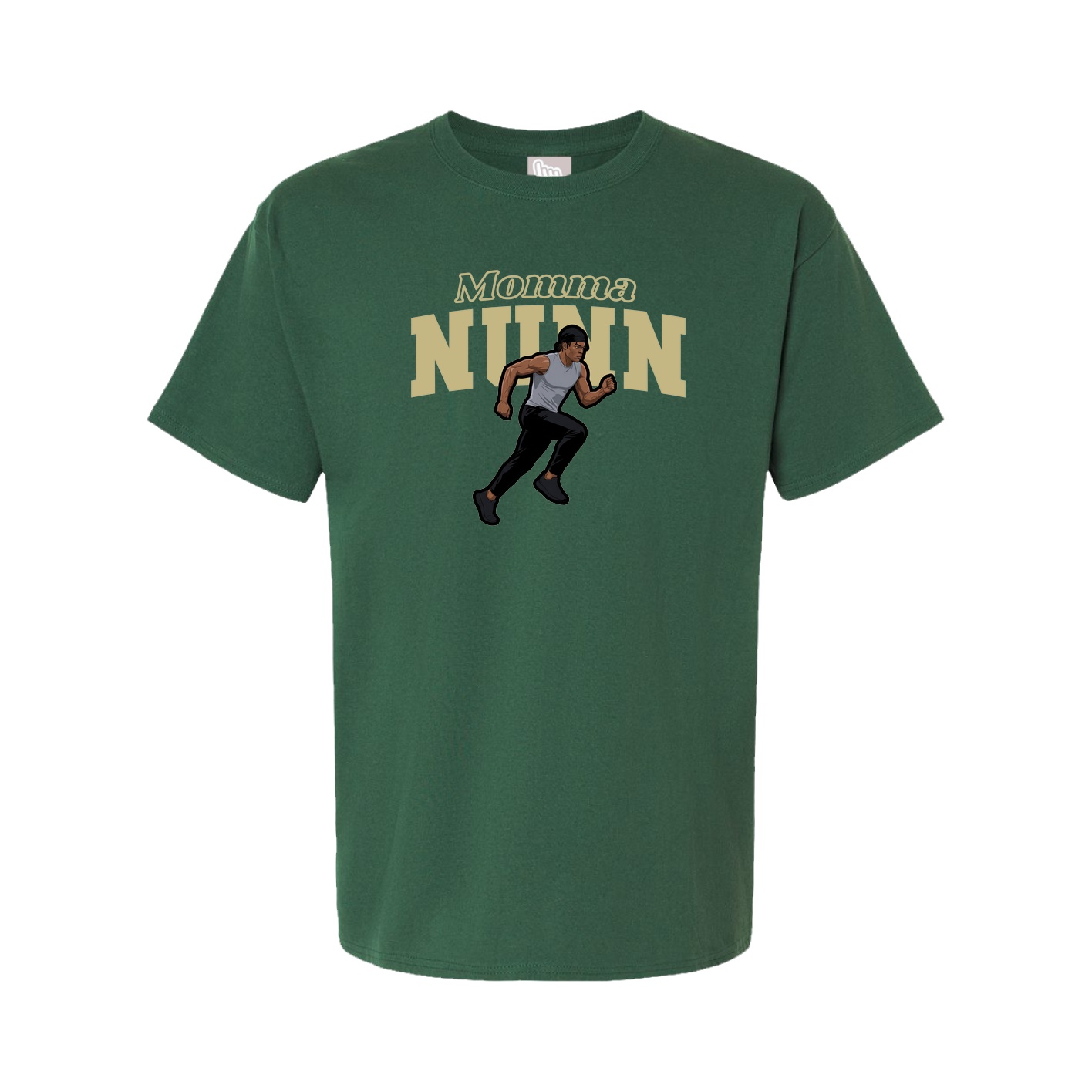 Youth Tee — Mothers Day Block in Green