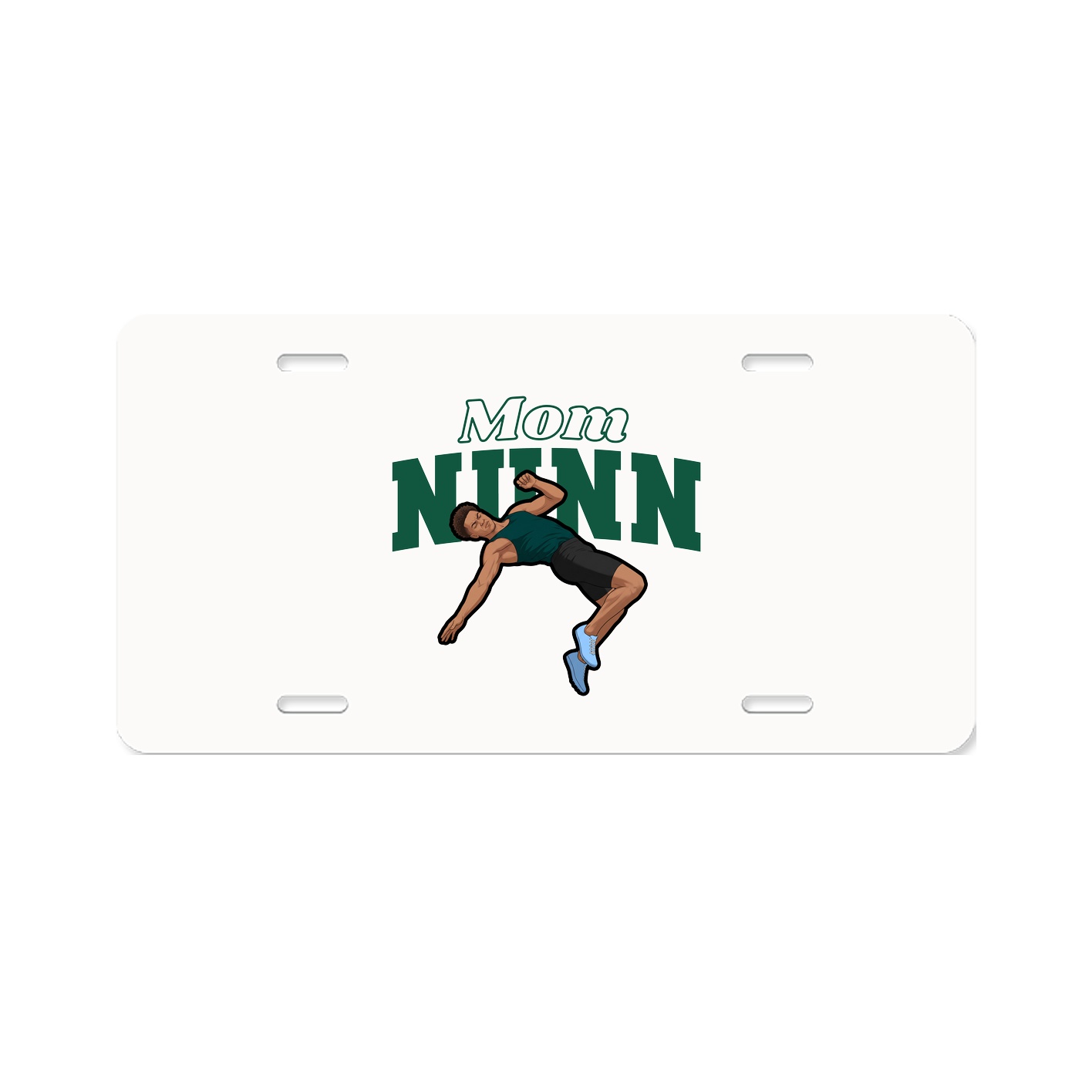 License Plate — Mothers Day Block in Classic