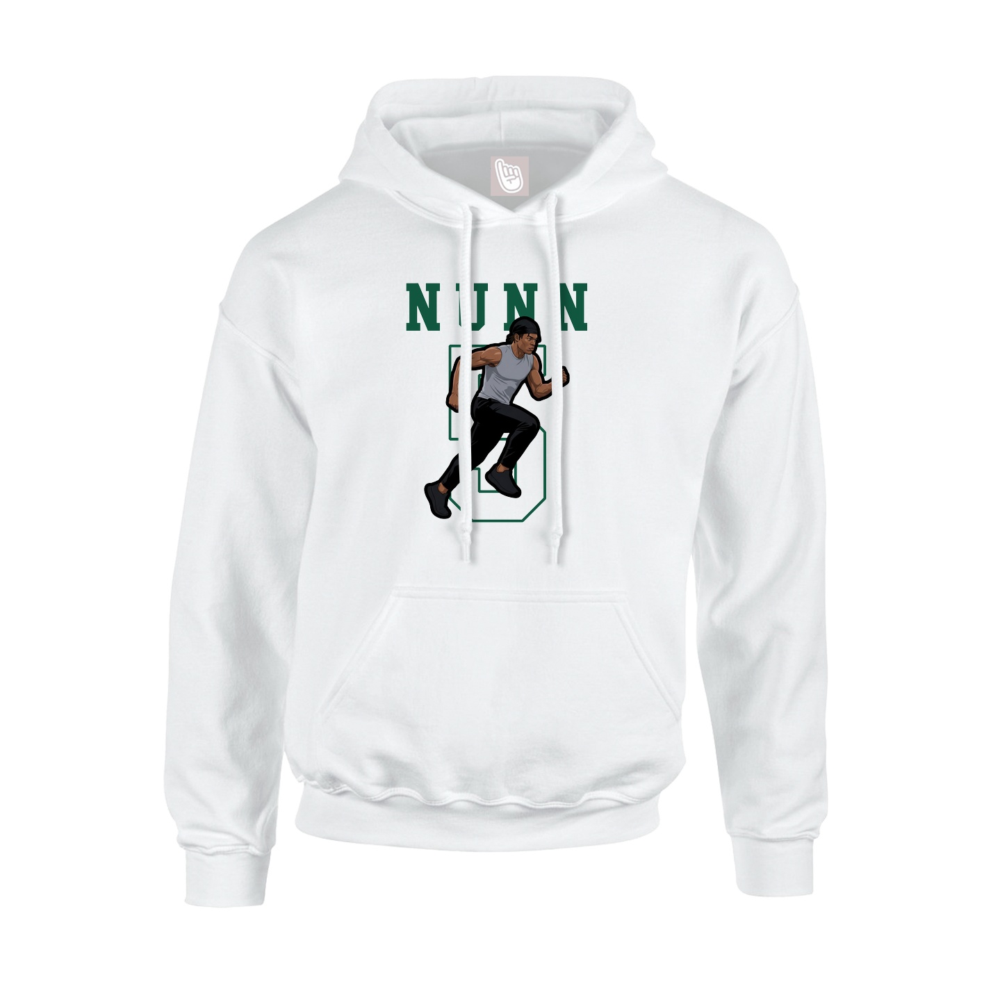 Hoodie — Shirsey in White