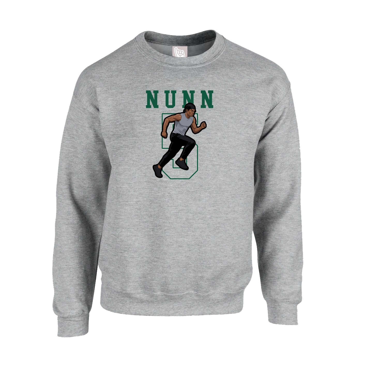 Fleece Crew — Shirsey in Grey