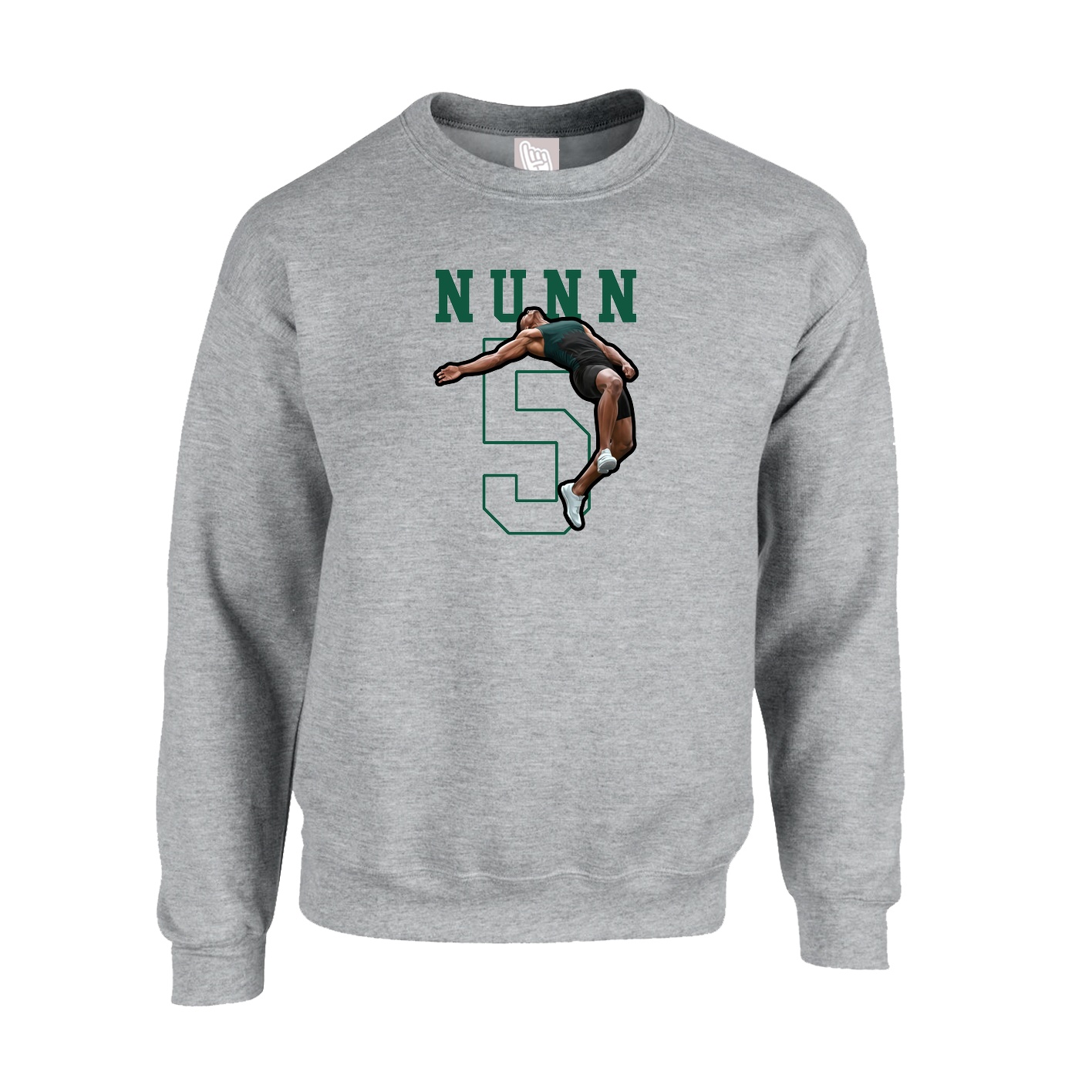 Fleece Crew — Shirsey in Grey