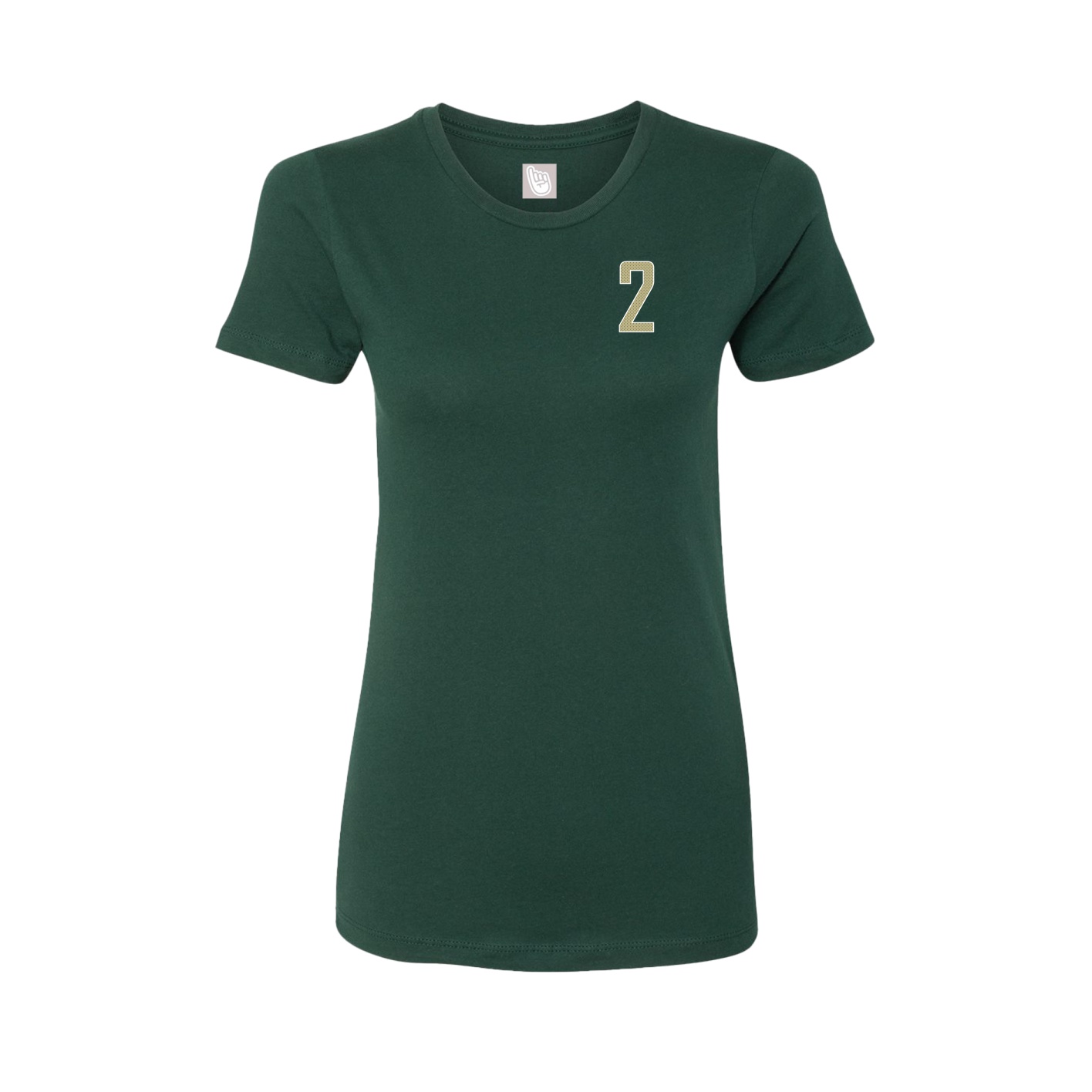 Womens Tee — Front Shirsy in Green