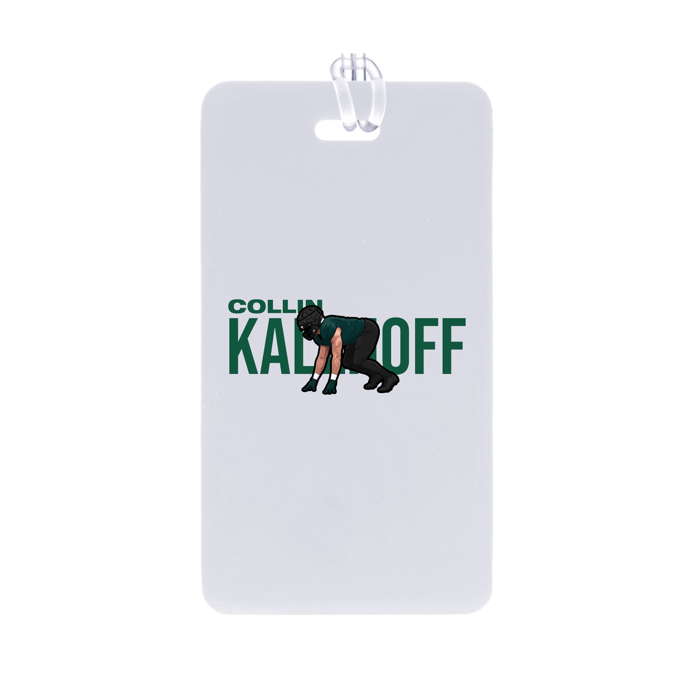 Bag Tag — Player Name in Classic