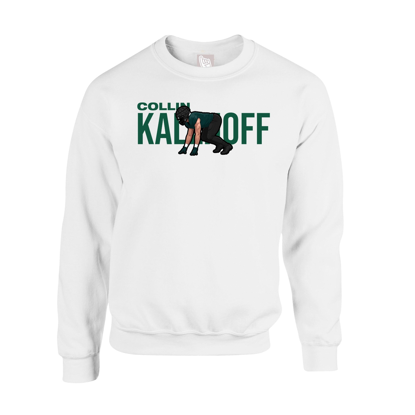 Fleece Crew — Player Name in White