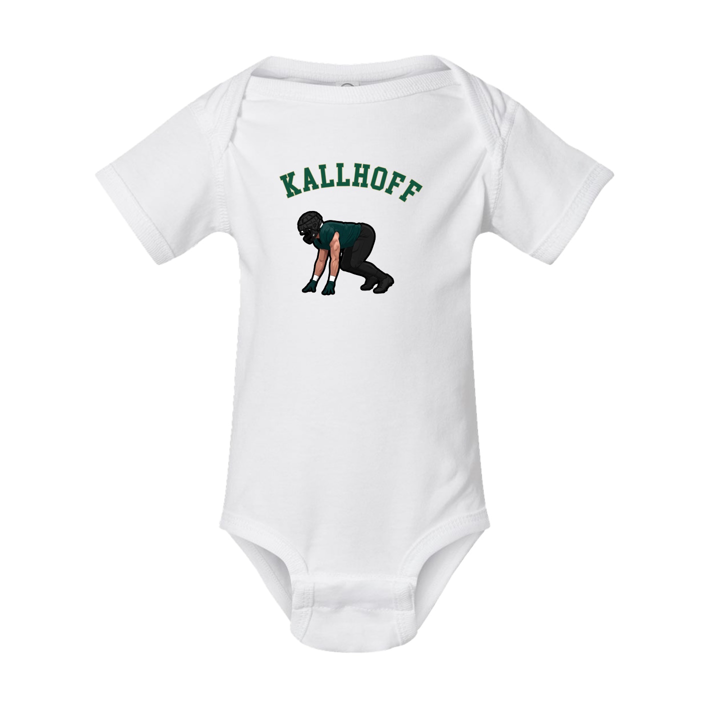 Baby Onesie — Shirsey Arch in White