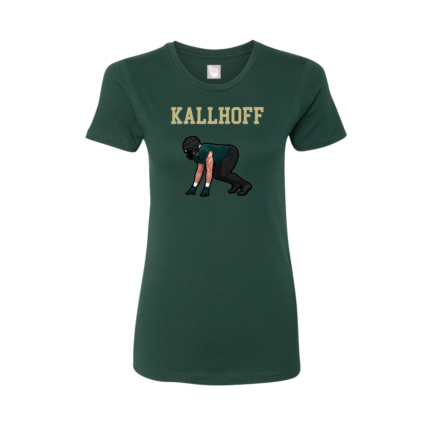 Fitted Women's Tee — Shirsey in Green