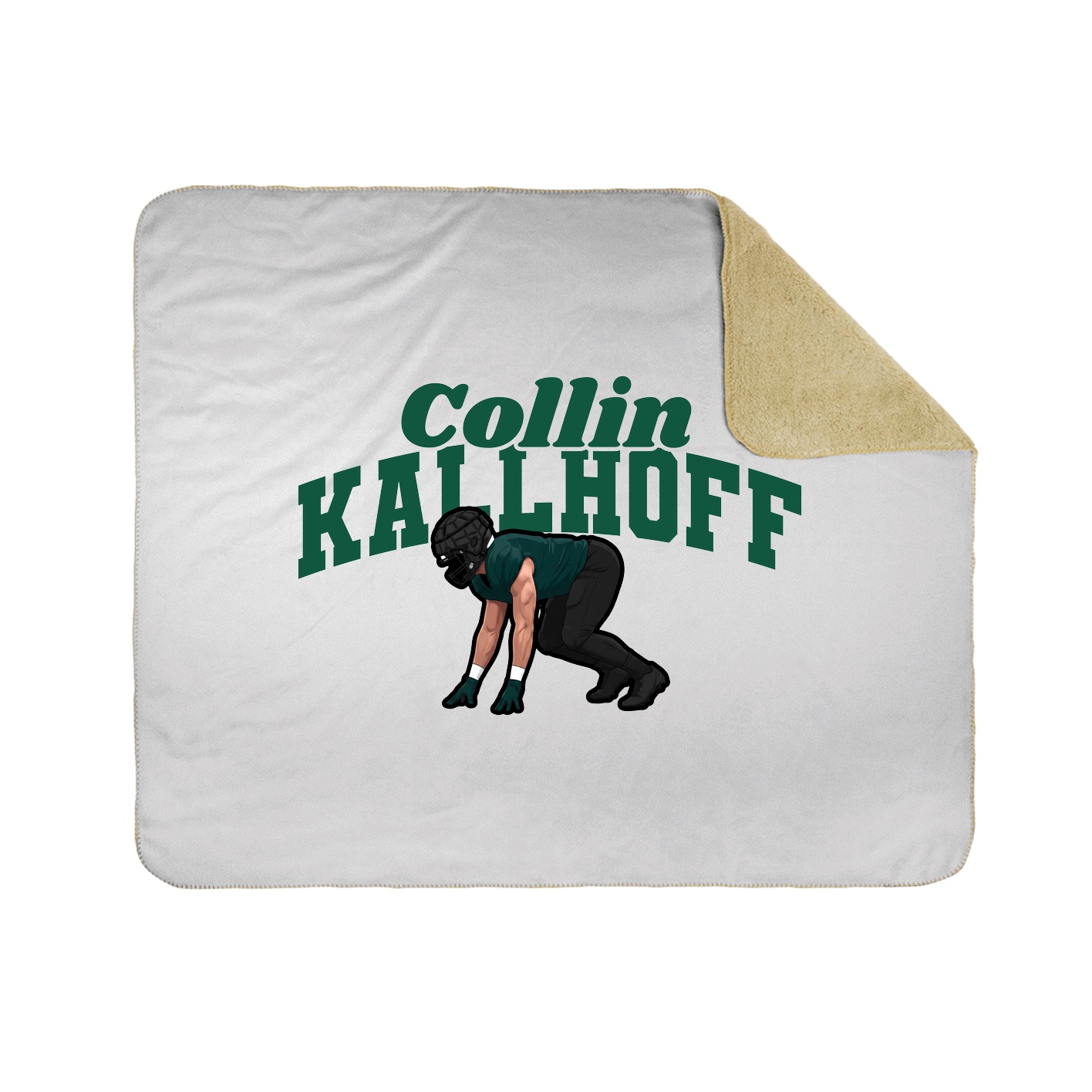 Throw Blanket — Signature Arch in White